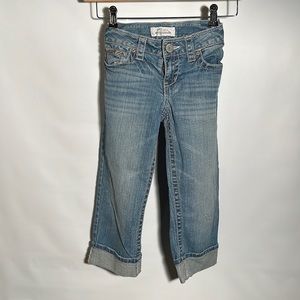 Aeropostale jean cropped ankle jeans pants size 1 / 2